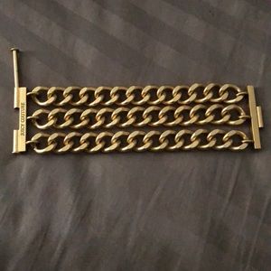 Juicy couture three chain bracelet